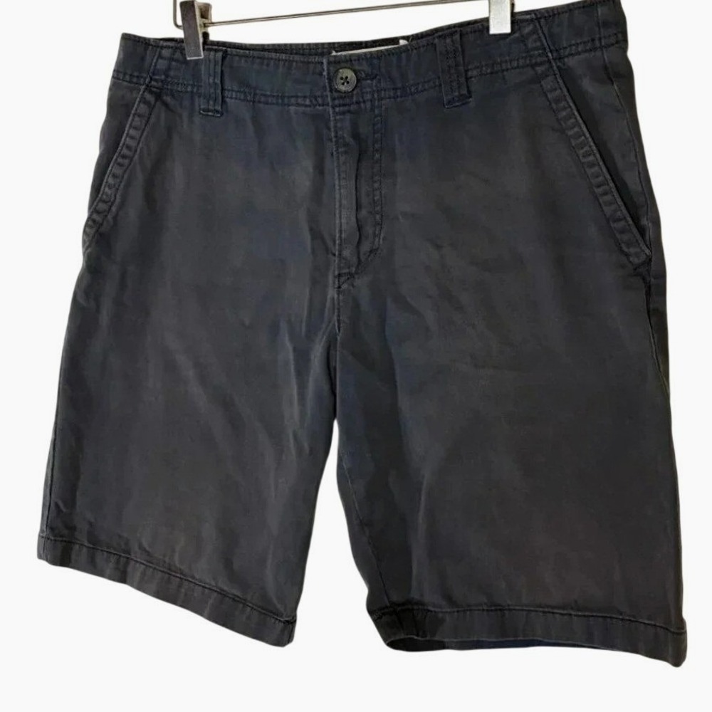 URBAN MAN Mens Charcoal‎ Gray Cotton Casual Shorts Style 34 42 544B Size 32